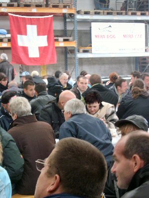 Ostschweizer Rottweiler Spezialschau 2008 - Geselligkeit